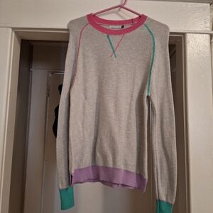 Women's Zaket & Plover Pink and Grey Sweater